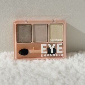 CoverGirl Eye Enhancer Eyeshadow Trio #105 Cafe‎ Au Lait .14 oz Neutral Shades